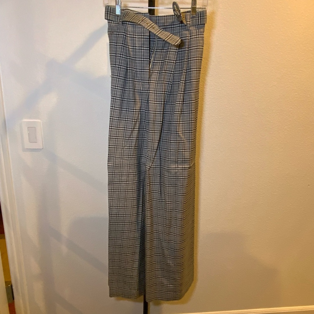 Zimmermann Black and White Checkered Belted NWT
